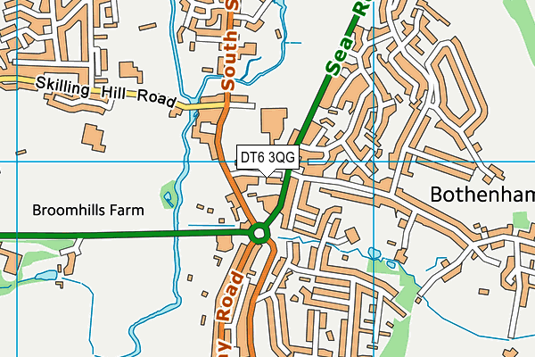 DT6 3QG map - OS VectorMap District (Ordnance Survey) DT6 3QG map - OS VectorMap District (Ordnance Survey)