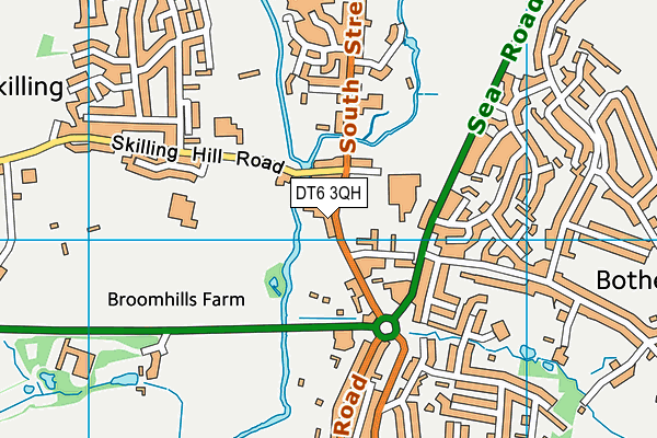 DT6 3QH map - OS VectorMap District (Ordnance Survey) DT6 3QH map - OS VectorMap District (Ordnance Survey)