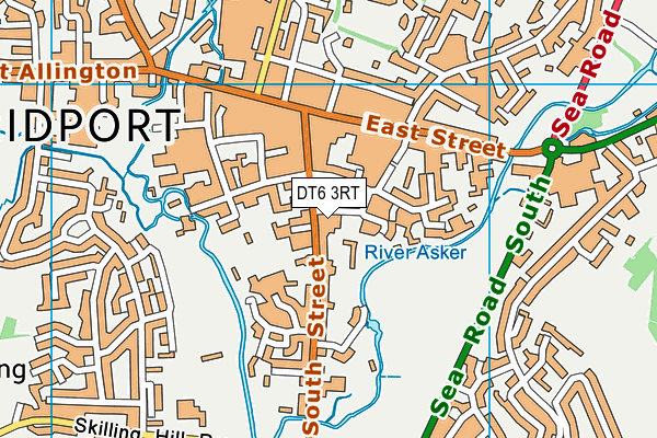 DT6 3RT map - OS VectorMap District (Ordnance Survey) DT6 3RT map - OS VectorMap District (Ordnance Survey)