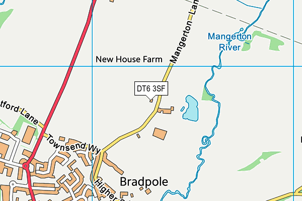 DT6 3SF map - OS VectorMap District (Ordnance Survey) DT6 3SF map - OS VectorMap District (Ordnance Survey)