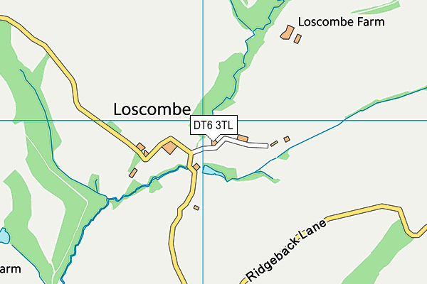 DT6 3TL map - OS VectorMap District (Ordnance Survey) DT6 3TL map - OS VectorMap District (Ordnance Survey)