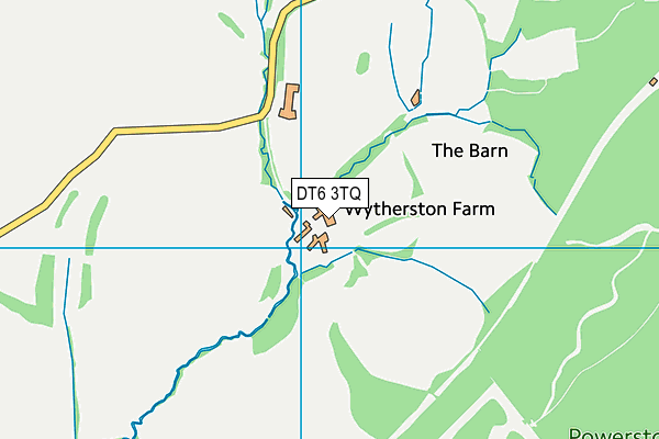 DT6 3TQ map - OS VectorMap District (Ordnance Survey) DT6 3TQ map - OS VectorMap District (Ordnance Survey)