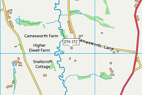 DT6 3TZ map - OS VectorMap District (Ordnance Survey) DT6 3TZ map - OS VectorMap District (Ordnance Survey)