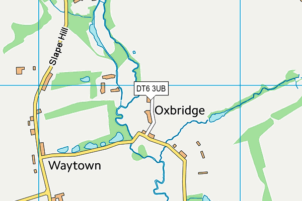 DT6 3UB map - OS VectorMap District (Ordnance Survey) DT6 3UB map - OS VectorMap District (Ordnance Survey)