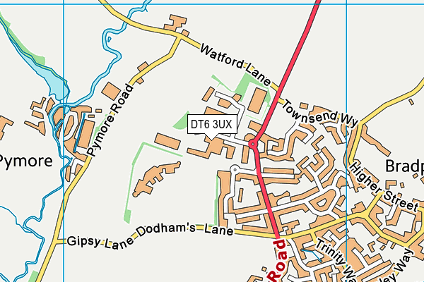 DT6 3UX map - OS VectorMap District (Ordnance Survey) DT6 3UX map - OS VectorMap District (Ordnance Survey)