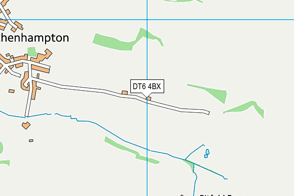 DT6 4BX map - OS VectorMap District (Ordnance Survey) DT6 4BX map - OS VectorMap District (Ordnance Survey)