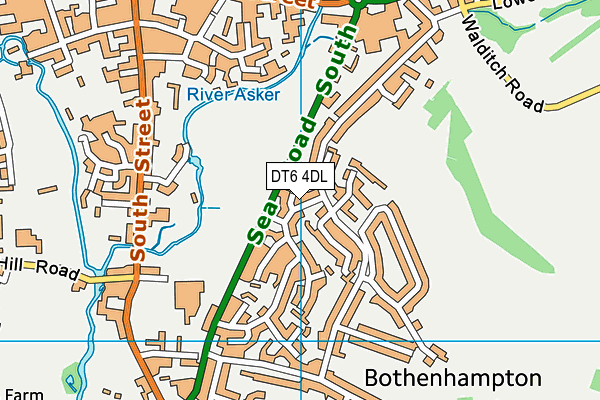 DT6 4DL map - OS VectorMap District (Ordnance Survey) DT6 4DL map - OS VectorMap District (Ordnance Survey)
