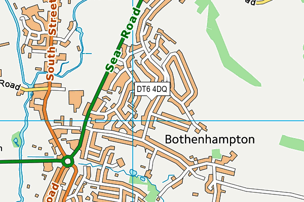 DT6 4DQ map - OS VectorMap District (Ordnance Survey) DT6 4DQ map - OS VectorMap District (Ordnance Survey)
