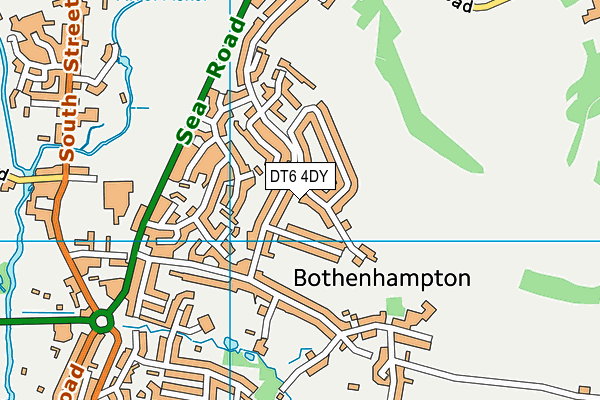 DT6 4DY map - OS VectorMap District (Ordnance Survey) DT6 4DY map - OS VectorMap District (Ordnance Survey)
