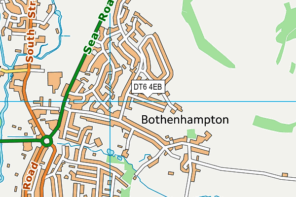 DT6 4EB map - OS VectorMap District (Ordnance Survey) DT6 4EB map - OS VectorMap District (Ordnance Survey)