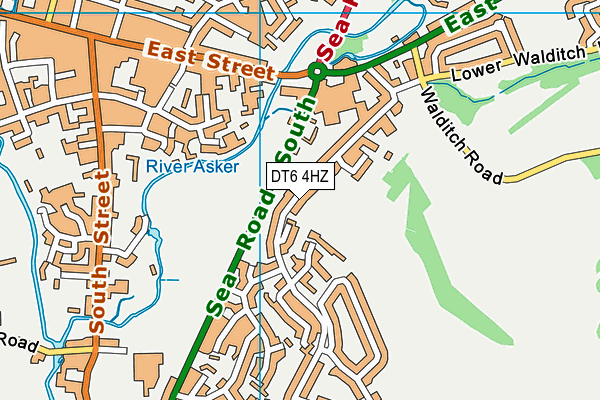 DT6 4HZ map - OS VectorMap District (Ordnance Survey) DT6 4HZ map - OS VectorMap District (Ordnance Survey)