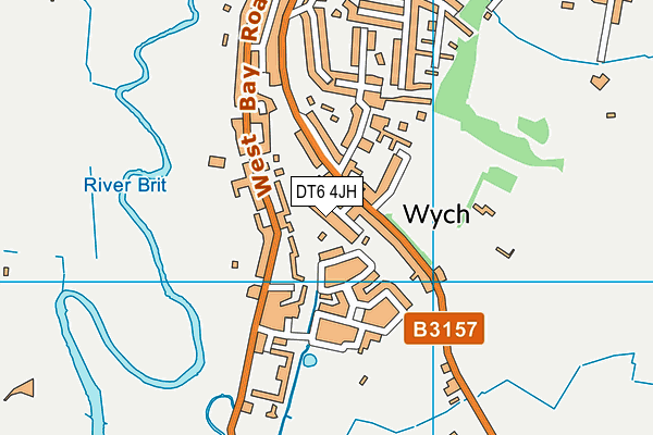 DT6 4JH map - OS VectorMap District (Ordnance Survey) DT6 4JH map - OS VectorMap District (Ordnance Survey)