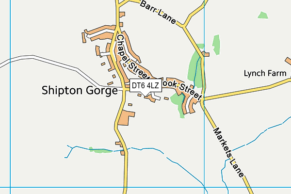 DT6 4LZ map - OS VectorMap District (Ordnance Survey) DT6 4LZ map - OS VectorMap District (Ordnance Survey)