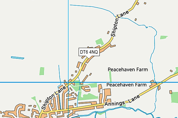 DT6 4NQ map - OS VectorMap District (Ordnance Survey) DT6 4NQ map - OS VectorMap District (Ordnance Survey)