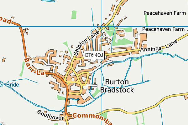 DT6 4QJ map - OS VectorMap District (Ordnance Survey) DT6 4QJ map - OS VectorMap District (Ordnance Survey)