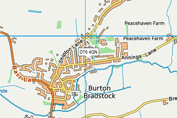 DT6 4QN map - OS VectorMap District (Ordnance Survey) DT6 4QN map - OS VectorMap District (Ordnance Survey)