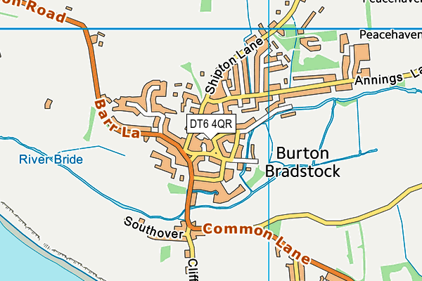 DT6 4QR map - OS VectorMap District (Ordnance Survey) DT6 4QR map - OS VectorMap District (Ordnance Survey)