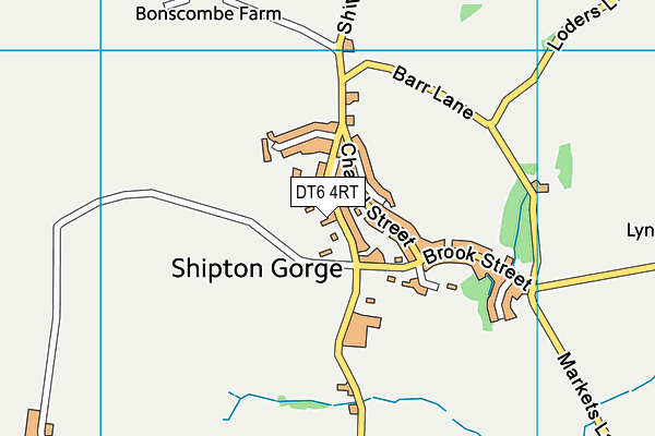DT6 4RT map - OS VectorMap District (Ordnance Survey) DT6 4RT map - OS VectorMap District (Ordnance Survey)