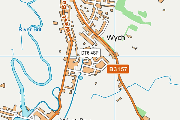 DT6 4SP map - OS VectorMap District (Ordnance Survey) DT6 4SP map - OS VectorMap District (Ordnance Survey)
