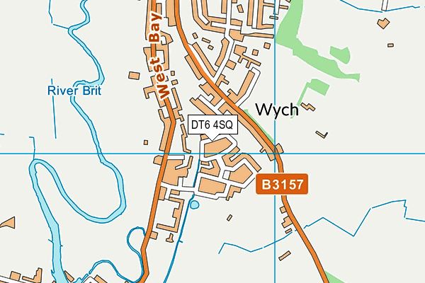 DT6 4SQ map - OS VectorMap District (Ordnance Survey) DT6 4SQ map - OS VectorMap District (Ordnance Survey)