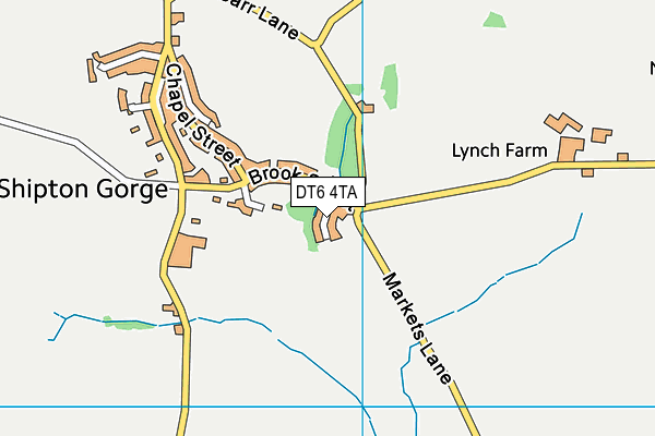 DT6 4TA map - OS VectorMap District (Ordnance Survey) DT6 4TA map - OS VectorMap District (Ordnance Survey)