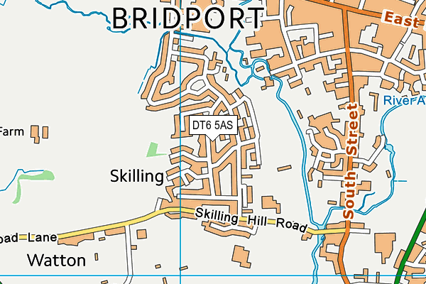 DT6 5AS map - OS VectorMap District (Ordnance Survey) DT6 5AS map - OS VectorMap District (Ordnance Survey)