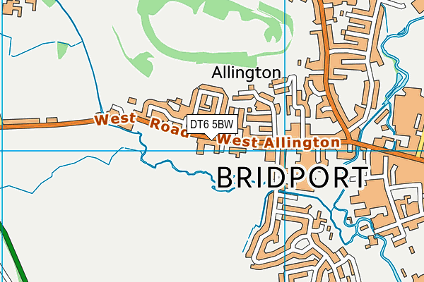 DT6 5BW map - OS VectorMap District (Ordnance Survey) DT6 5BW map - OS VectorMap District (Ordnance Survey)
