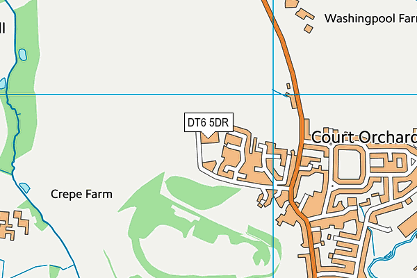 DT6 5DR map - OS VectorMap District (Ordnance Survey) DT6 5DR map - OS VectorMap District (Ordnance Survey)
