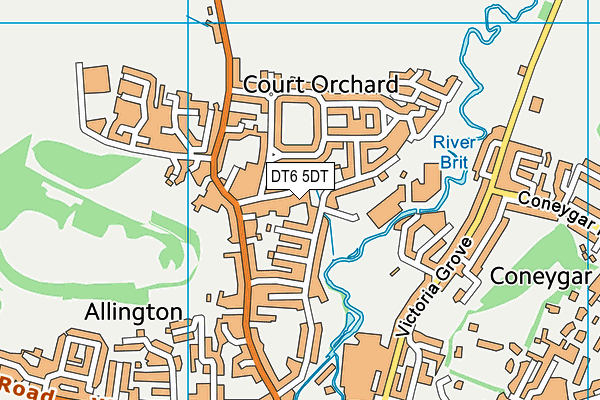 DT6 5DT map - OS VectorMap District (Ordnance Survey) DT6 5DT map - OS VectorMap District (Ordnance Survey)