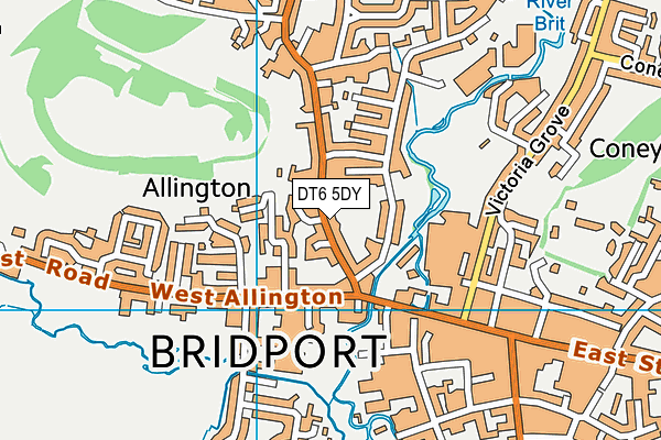 DT6 5DY map - OS VectorMap District (Ordnance Survey) DT6 5DY map - OS VectorMap District (Ordnance Survey)