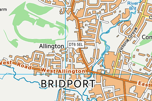 DT6 5EL map - OS VectorMap District (Ordnance Survey) DT6 5EL map - OS VectorMap District (Ordnance Survey)