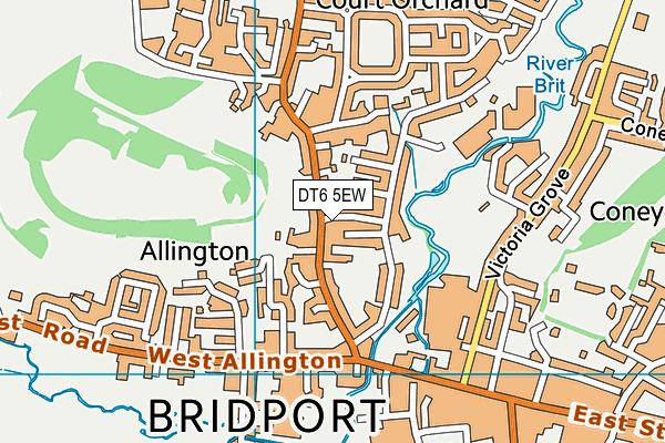 DT6 5EW map - OS VectorMap District (Ordnance Survey) DT6 5EW map - OS VectorMap District (Ordnance Survey)