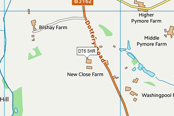 DT6 5HR map - OS VectorMap District (Ordnance Survey) DT6 5HR map - OS VectorMap District (Ordnance Survey)