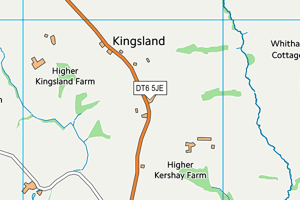 DT6 5JE map - OS VectorMap District (Ordnance Survey) DT6 5JE map - OS VectorMap District (Ordnance Survey)
