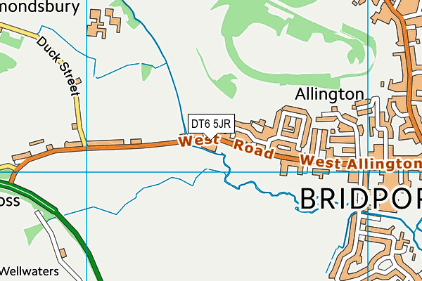 DT6 5JR map - OS VectorMap District (Ordnance Survey) DT6 5JR map - OS VectorMap District (Ordnance Survey)