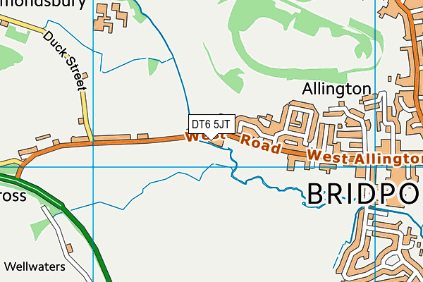 DT6 5JT map - OS VectorMap District (Ordnance Survey) DT6 5JT map - OS VectorMap District (Ordnance Survey)