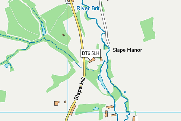 DT6 5LH map - OS VectorMap District (Ordnance Survey) DT6 5LH map - OS VectorMap District (Ordnance Survey)
