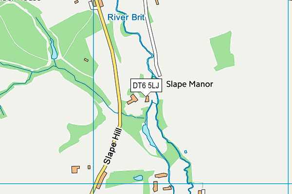 DT6 5LJ map - OS VectorMap District (Ordnance Survey) DT6 5LJ map - OS VectorMap District (Ordnance Survey)