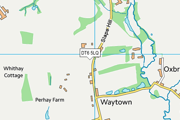 DT6 5LQ map - OS VectorMap District (Ordnance Survey) DT6 5LQ map - OS VectorMap District (Ordnance Survey)