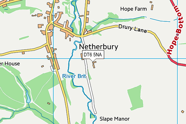 DT6 5NA map - OS VectorMap District (Ordnance Survey) DT6 5NA map - OS VectorMap District (Ordnance Survey)