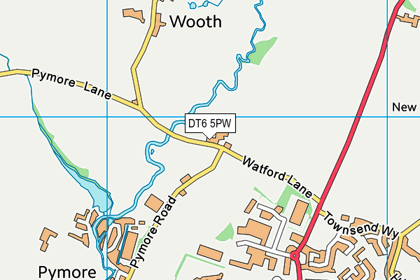 DT6 5PW map - OS VectorMap District (Ordnance Survey) DT6 5PW map - OS VectorMap District (Ordnance Survey)