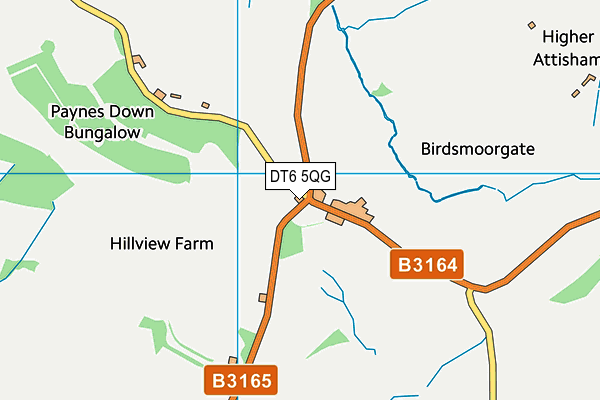 DT6 5QG map - OS VectorMap District (Ordnance Survey) DT6 5QG map - OS VectorMap District (Ordnance Survey)