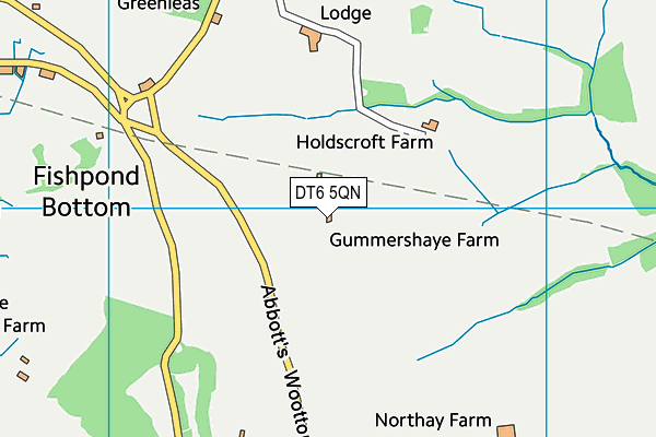 DT6 5QN map - OS VectorMap District (Ordnance Survey) DT6 5QN map - OS VectorMap District (Ordnance Survey)