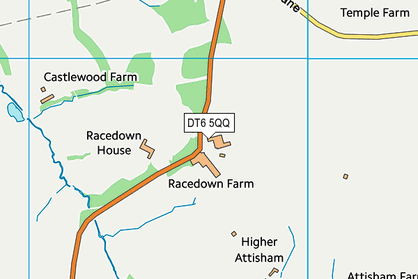 DT6 5QQ map - OS VectorMap District (Ordnance Survey) DT6 5QQ map - OS VectorMap District (Ordnance Survey)