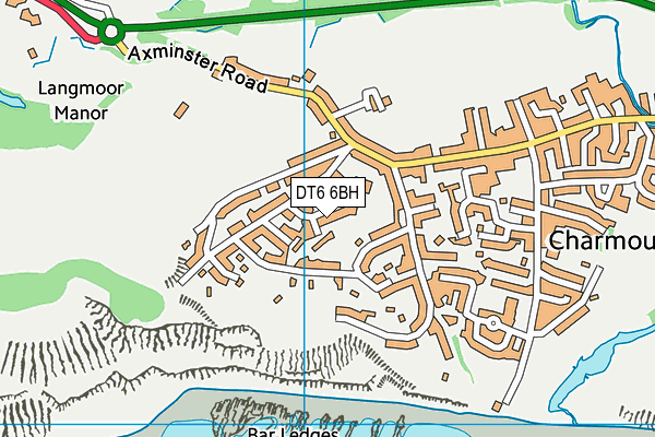 DT6 6BH map - OS VectorMap District (Ordnance Survey) DT6 6BH map - OS VectorMap District (Ordnance Survey)