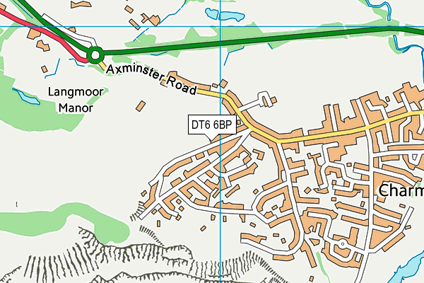 DT6 6BP map - OS VectorMap District (Ordnance Survey) DT6 6BP map - OS VectorMap District (Ordnance Survey)