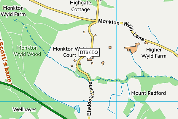 DT6 6DQ map - OS VectorMap District (Ordnance Survey) DT6 6DQ map - OS VectorMap District (Ordnance Survey)