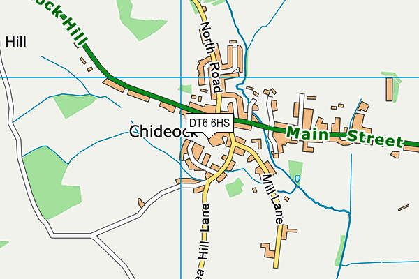DT6 6HS map - OS VectorMap District (Ordnance Survey) DT6 6HS map - OS VectorMap District (Ordnance Survey)