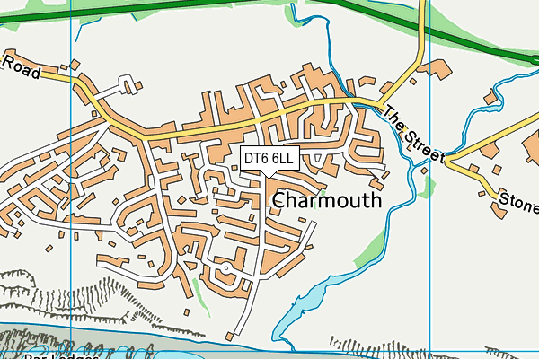 DT6 6LL map - OS VectorMap District (Ordnance Survey) DT6 6LL map - OS VectorMap District (Ordnance Survey)