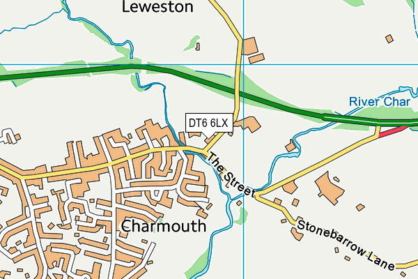 DT6 6LX map - OS VectorMap District (Ordnance Survey) DT6 6LX map - OS VectorMap District (Ordnance Survey)